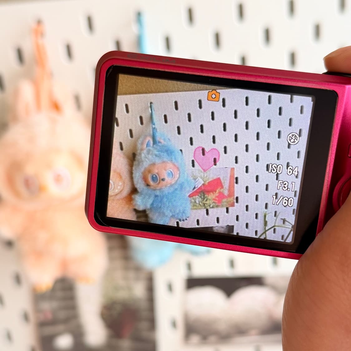 ✨미품✨카시오 엑슬림 EX-Z90 비비드 핑크 입고 🍭 상품이미지8