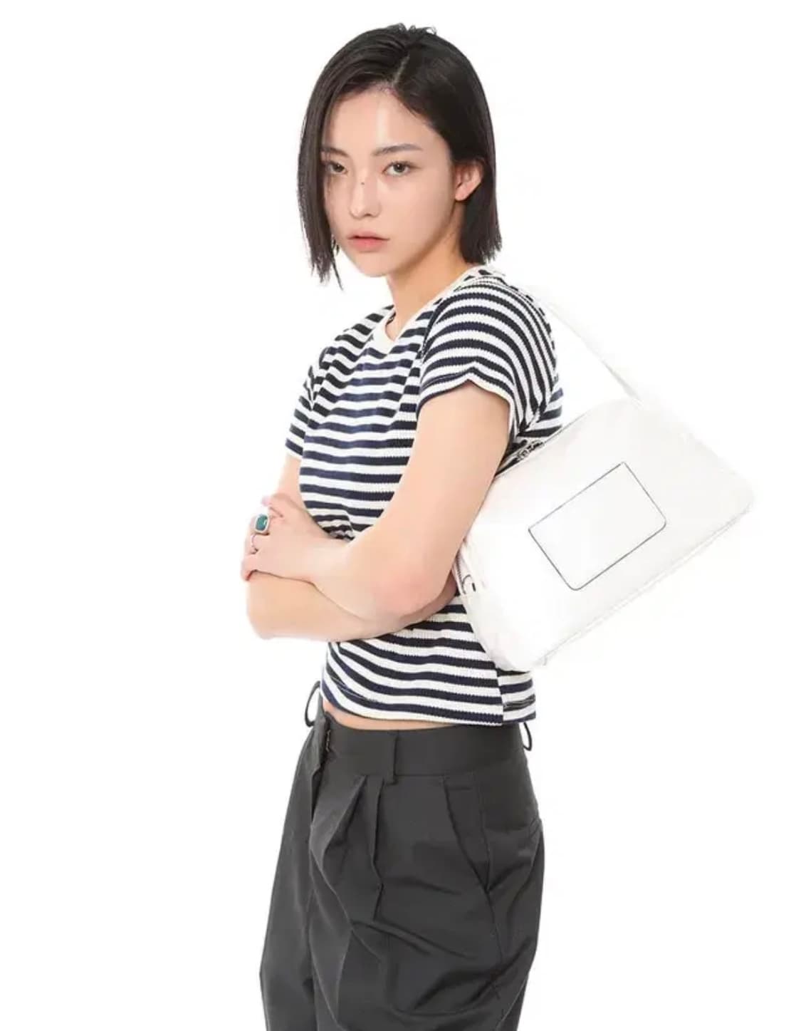 글로우 레더 토트백 상품이미지2