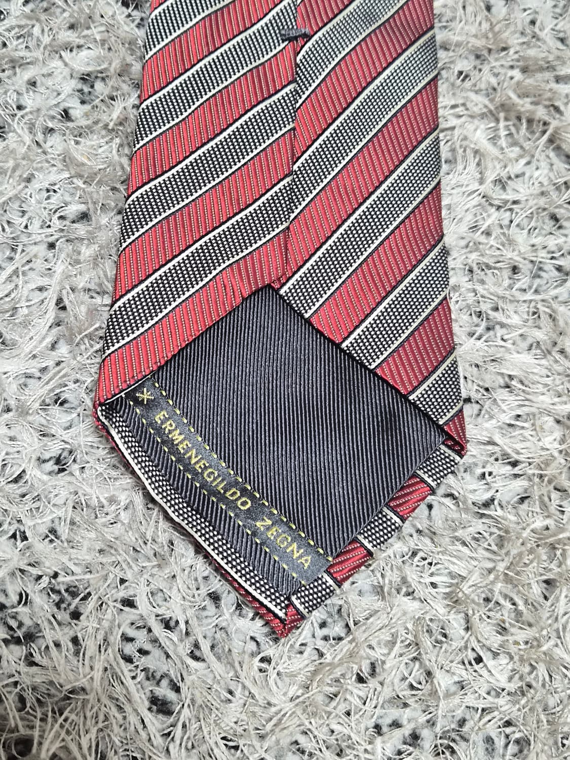 에르메네질도제냐Zegna 사선 넥타이 Free - N30 상품이미지3