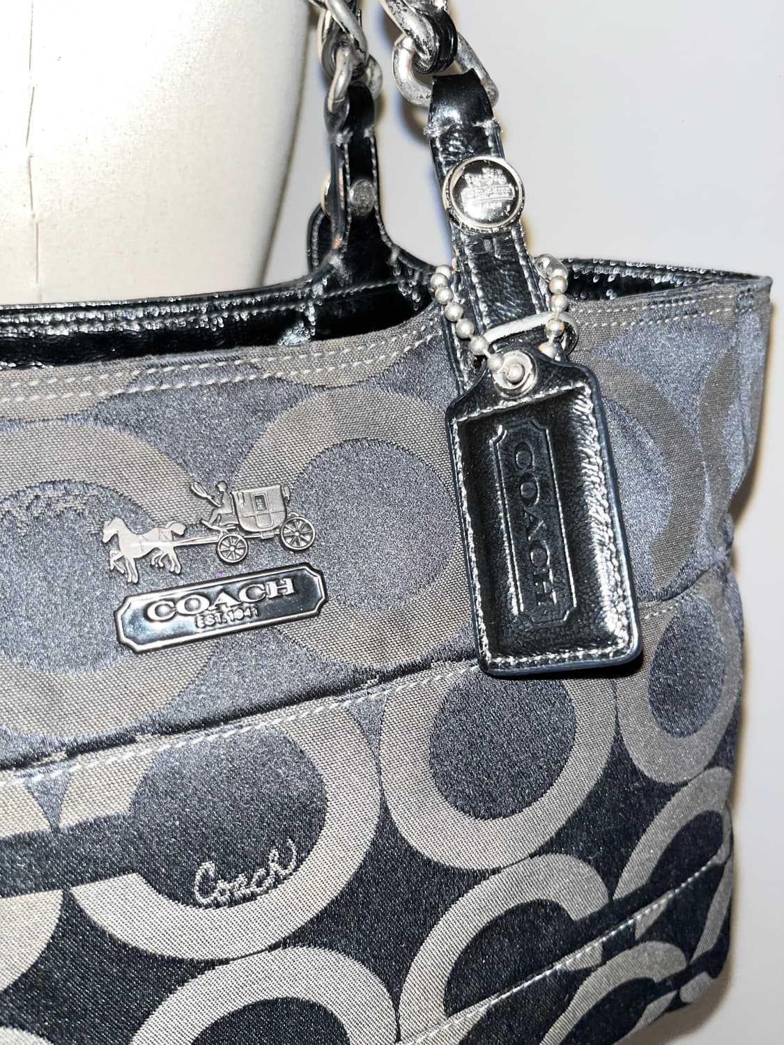  📦Coach Black Brown shoulder bag 상품이미지8