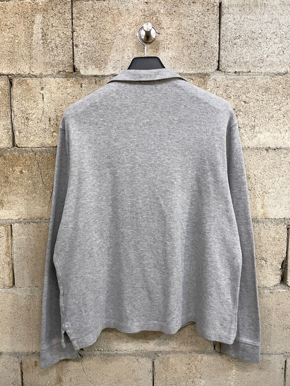 폴로 랄프로렌 그레이 반집업 니트 상품이미지4