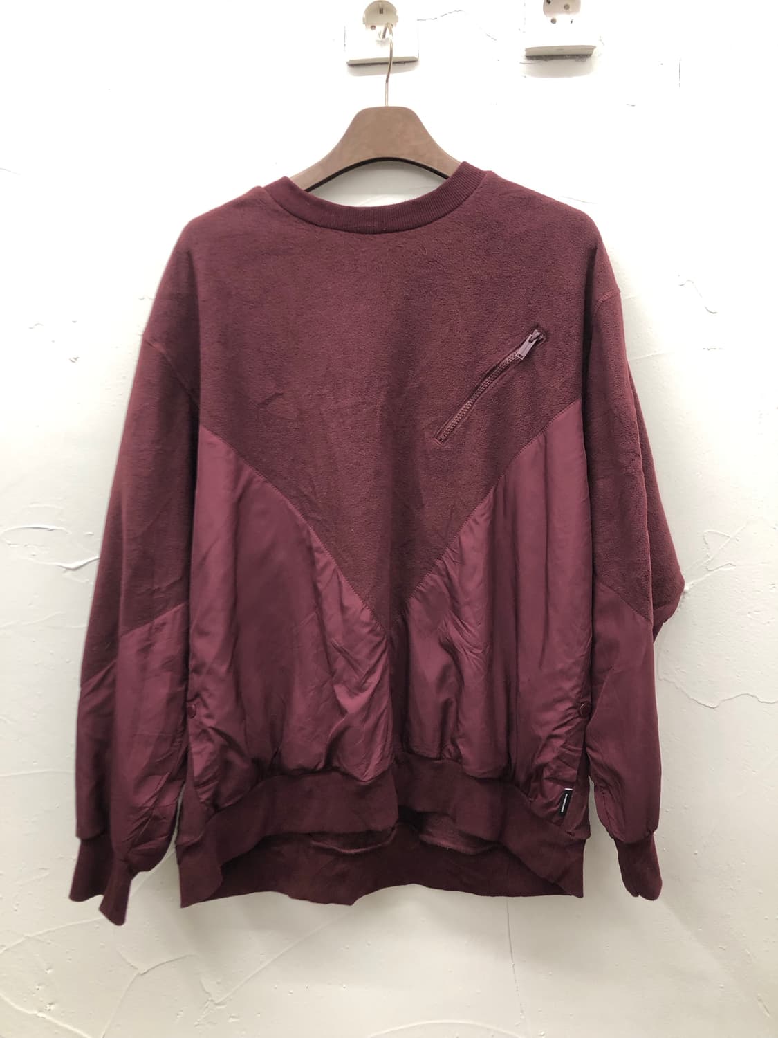 gu x 언더커버 플리스 맨투맨 상품이미지1