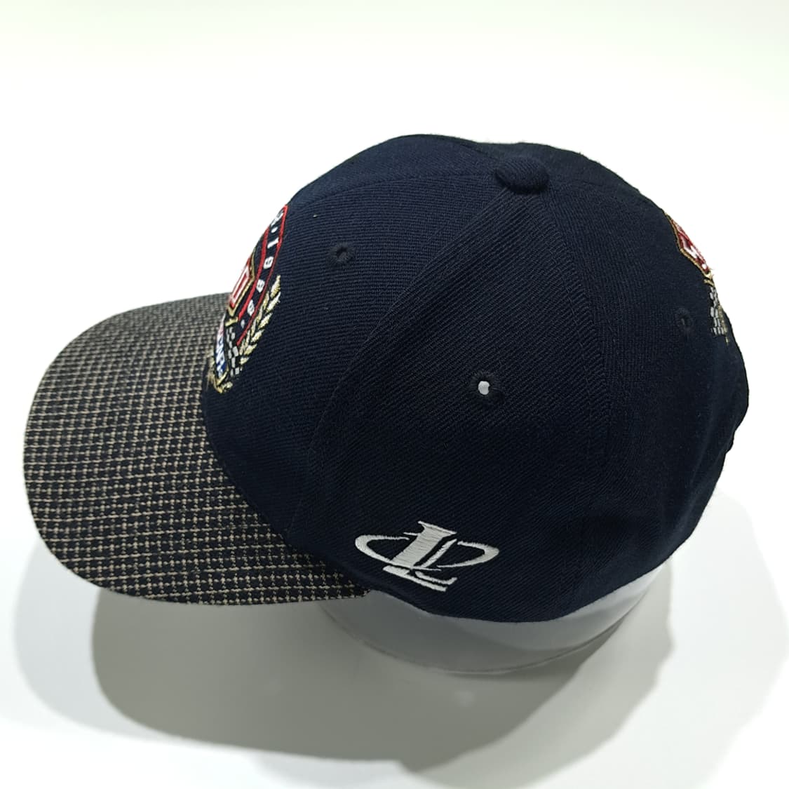 로고애슬레틱 1998 나스카 50주년 체크챙 네이비 볼캡 P2061 상품이미지4