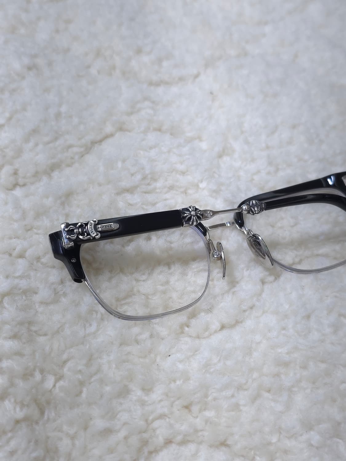[OS] 크롬하츠 에바질리스트 안경 블랙 실버 상품이미지7