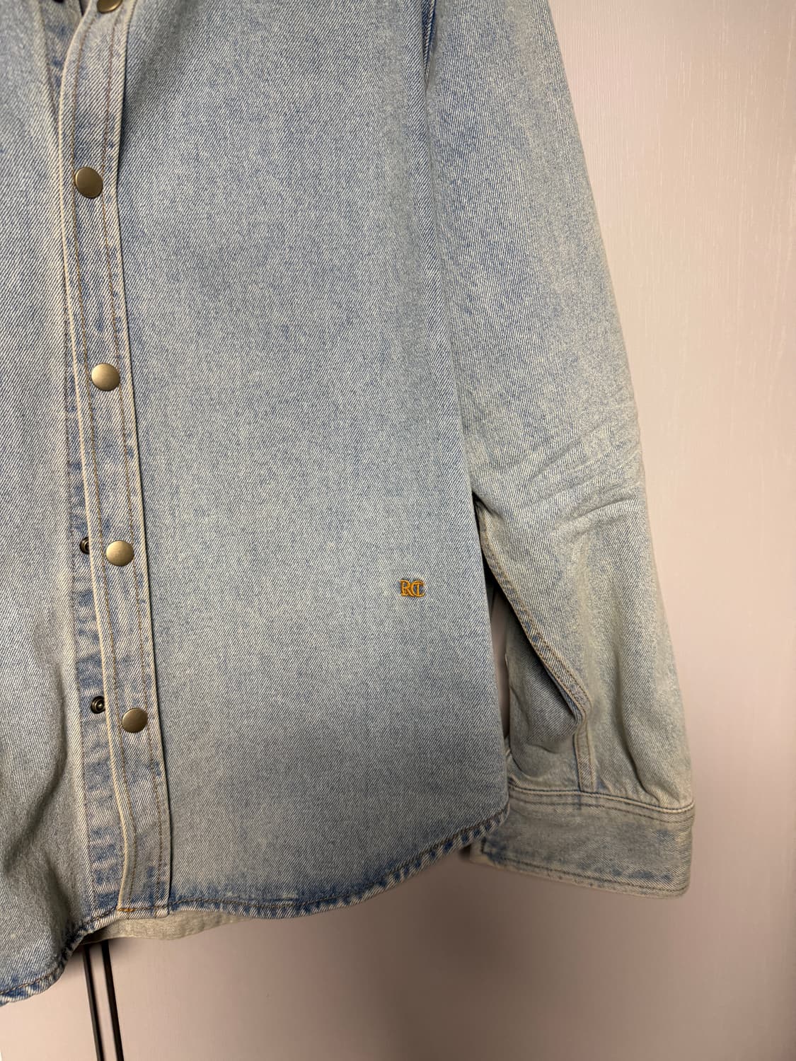 렉토 24FW 잭 빈티지 데님 셔츠 라이트 셋트 상품이미지2