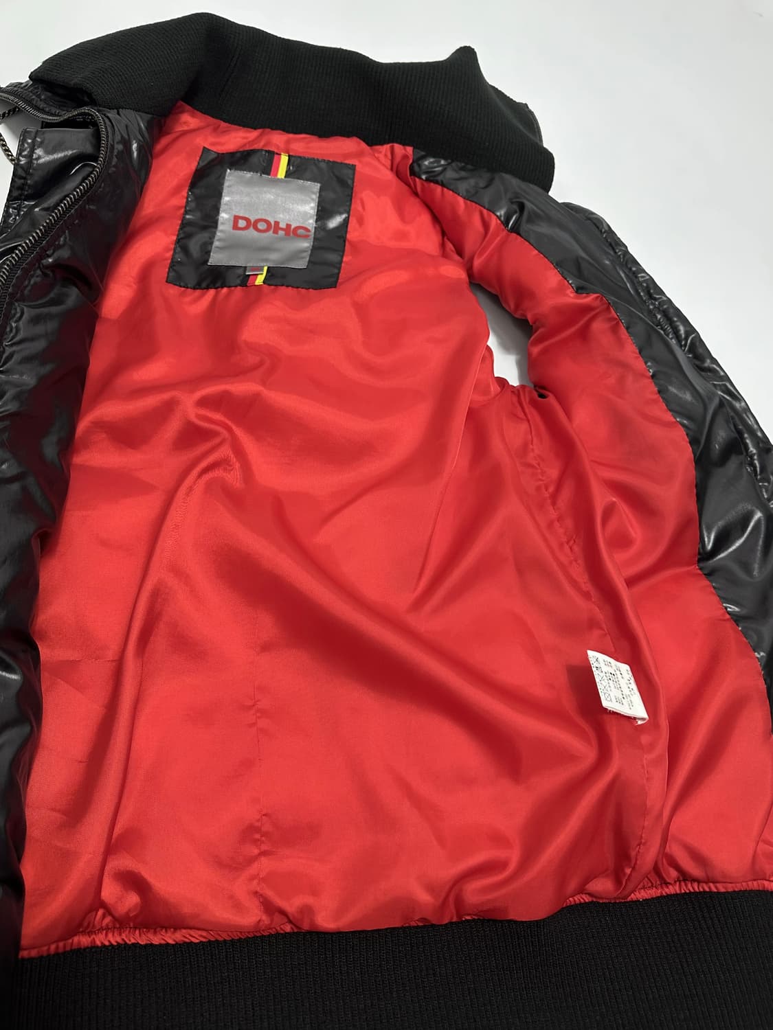 DOHC 스팽글 로고 유광 패딩 베스트 조끼 y2k 와투케 상품이미지8