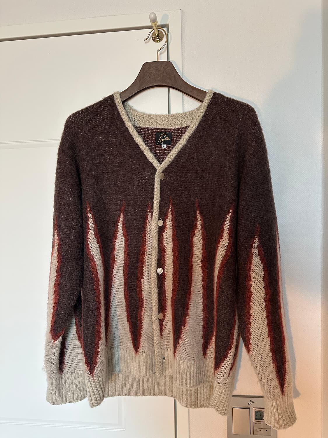 니들스 모헤어 가디건 스컬프 익스클루시브 L 상품이미지1