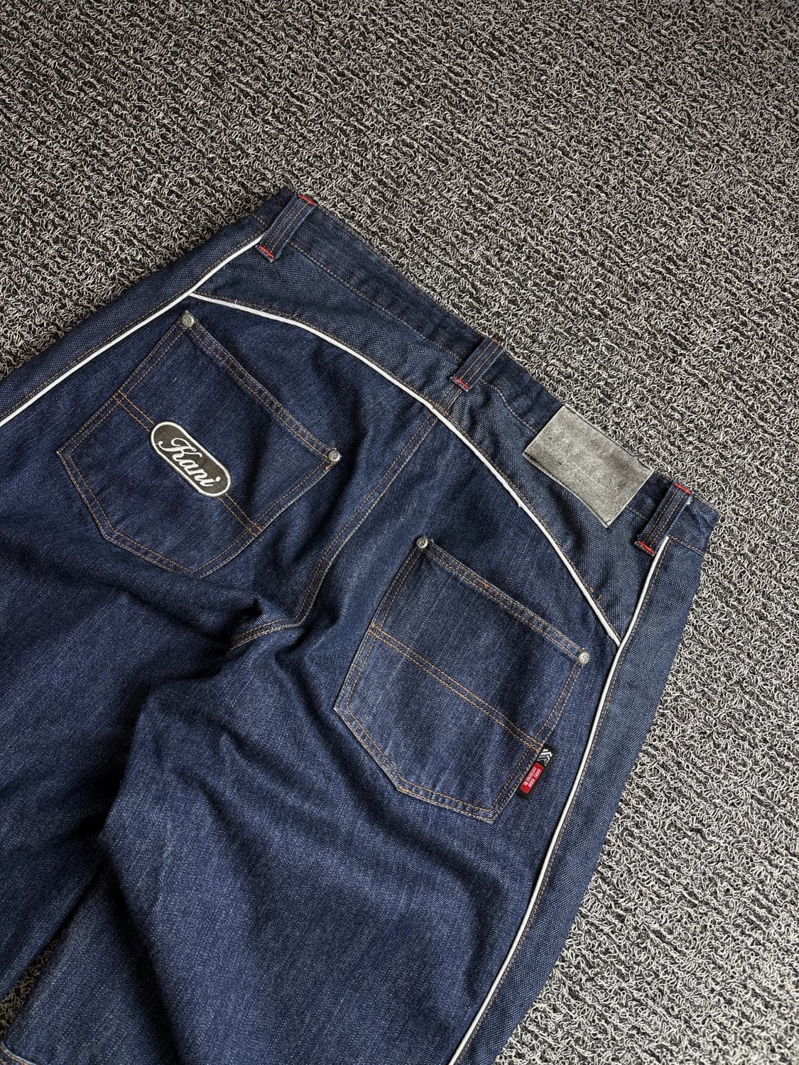 00s 칼카니 올드스쿨 멀티 데테일 루즈핏 데님 팬츠 3279 상품이미지5