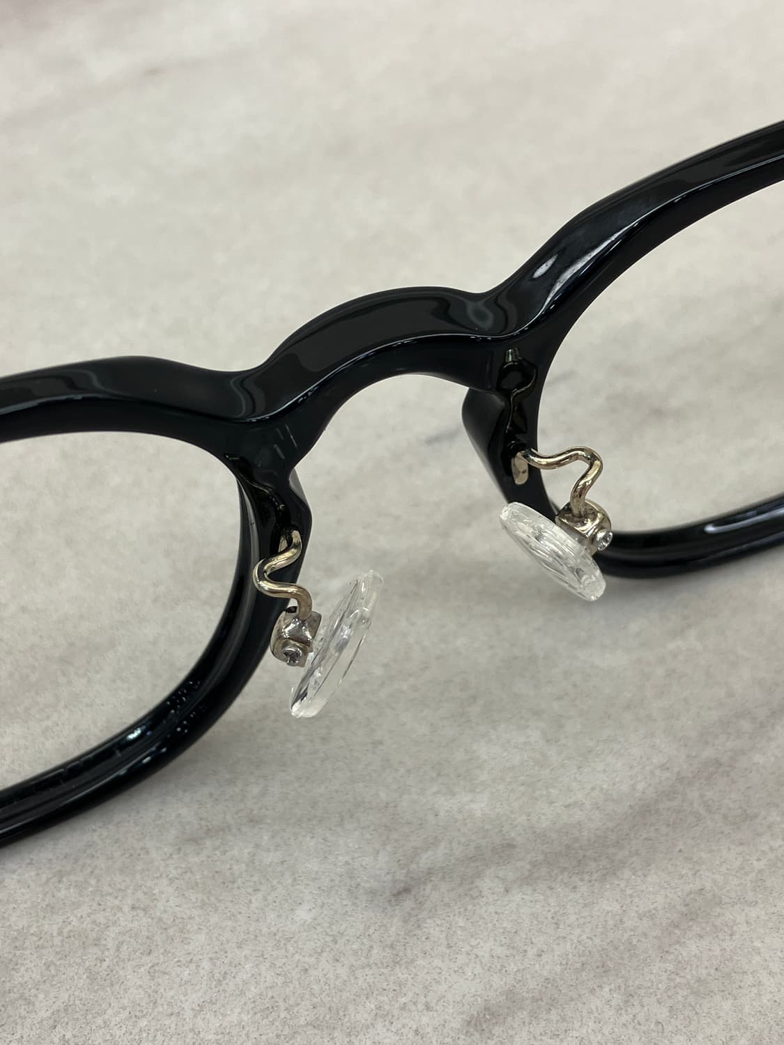 B78 KS 유광 블랙 웰링턴 뿔테 안경6832 상품이미지4