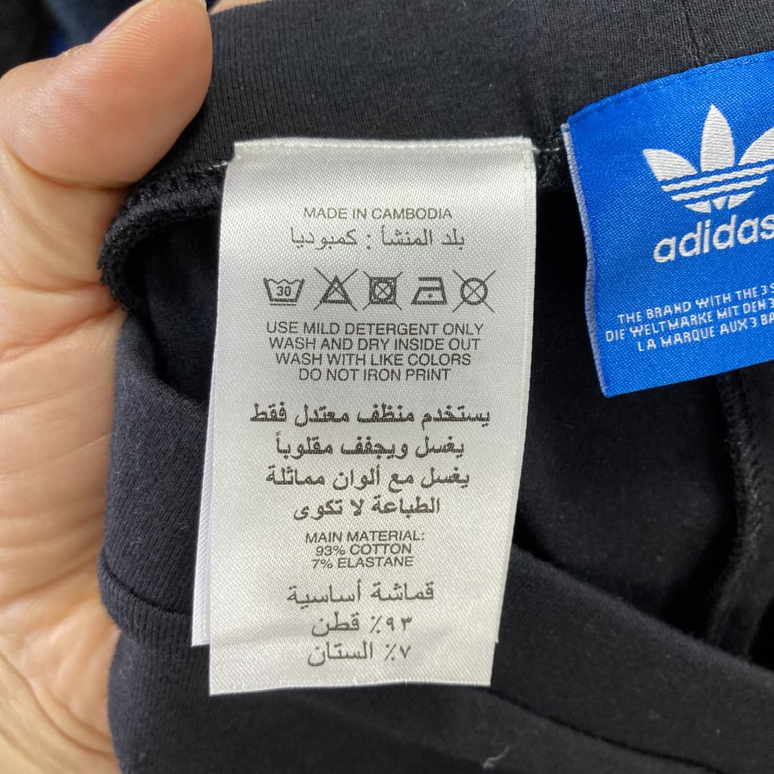 아디다스 여성 레깅스 블랙 M  상품이미지5