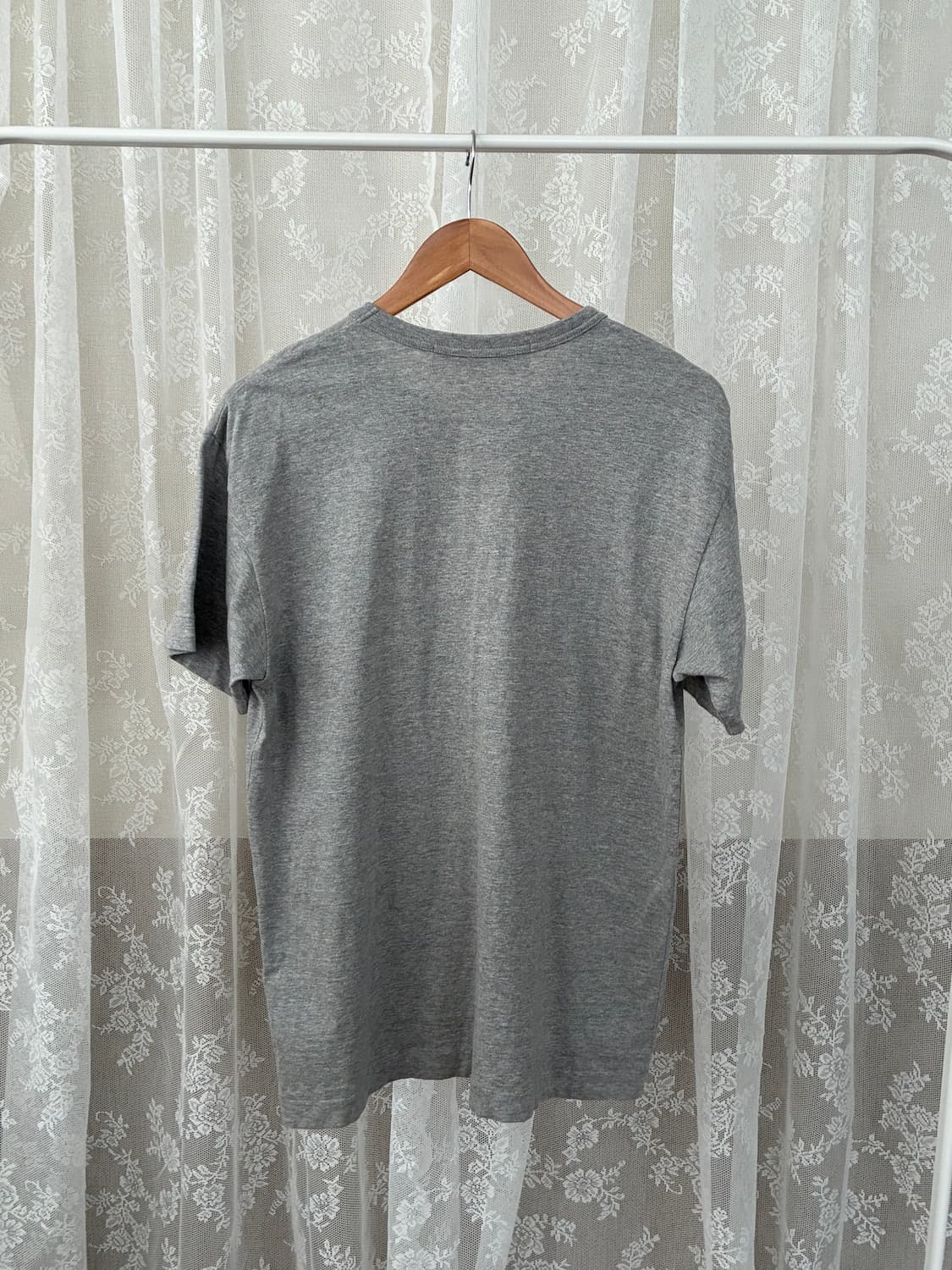 XL) 꼼데가르송 반팔 티셔츠 블랙와펜 그레이 상품이미지2