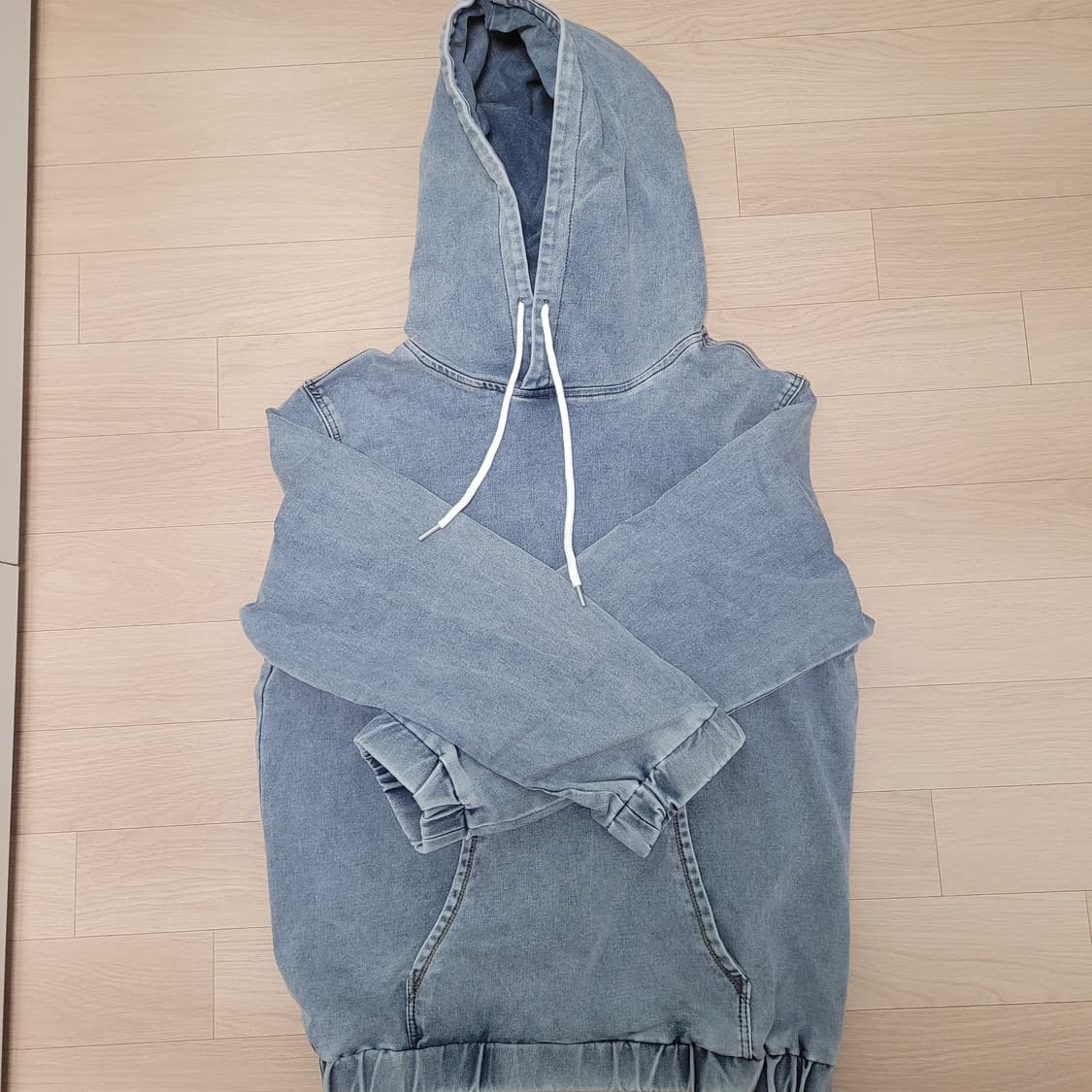 유니크한 청후드티 새제품 상품이미지1