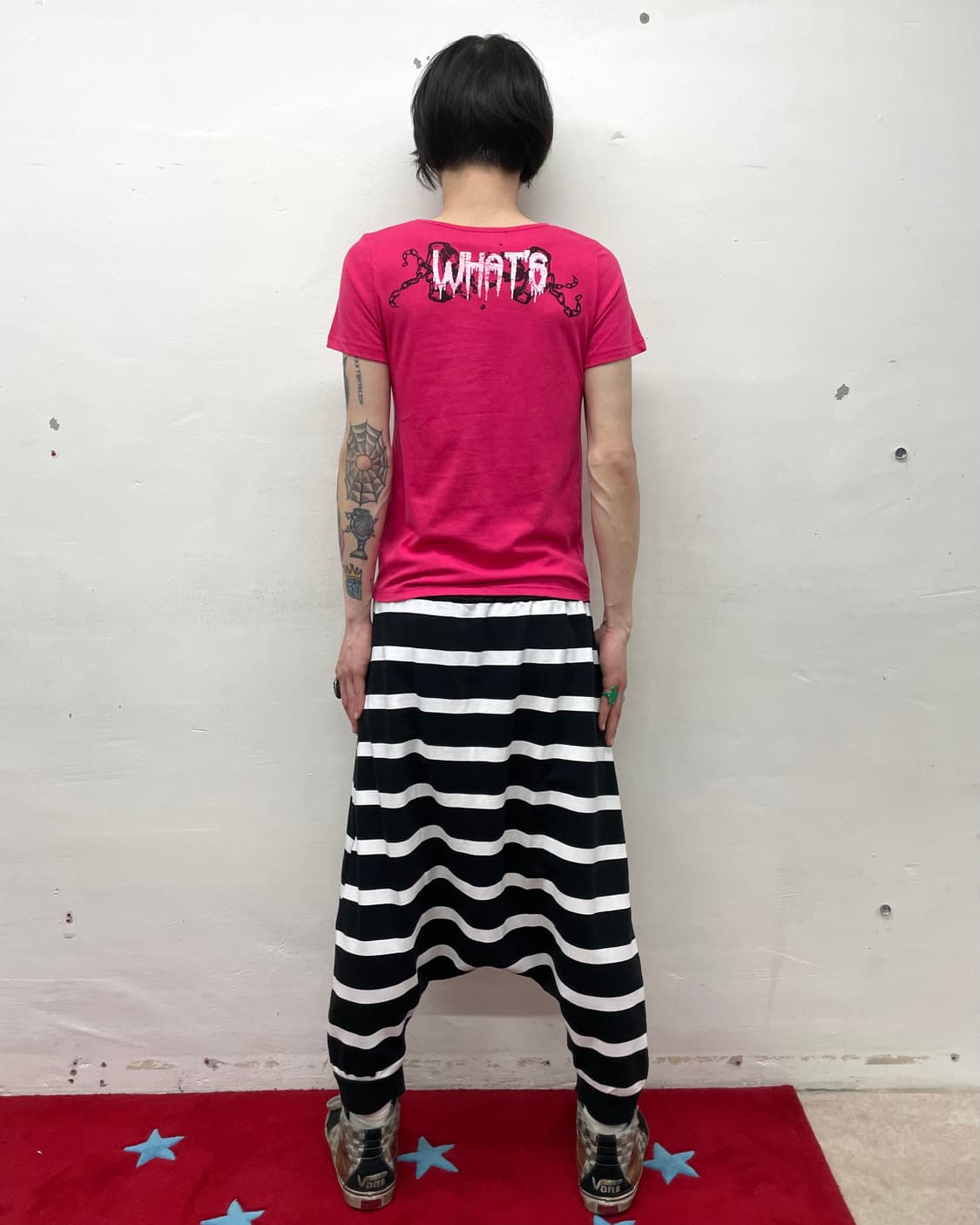 Big Skull Blood Pink T-shirt 상품이미지4
