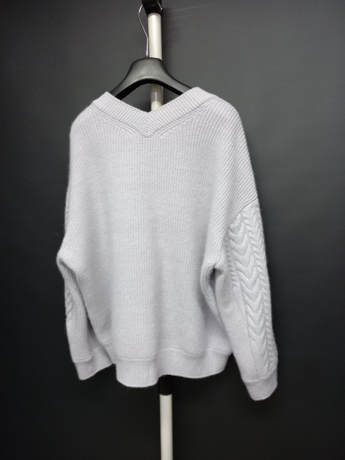 시스템 춘추동 라벤더 모 니트 풀오버 F 33-77 상품이미지6