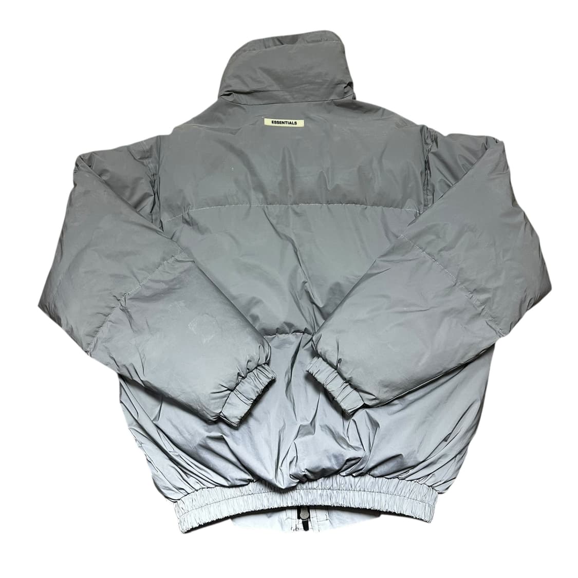 ✨ (바배) 피어오브갓 에센셜 실버 스카치 리플렉티브 푸퍼 패딩  상품이미지2