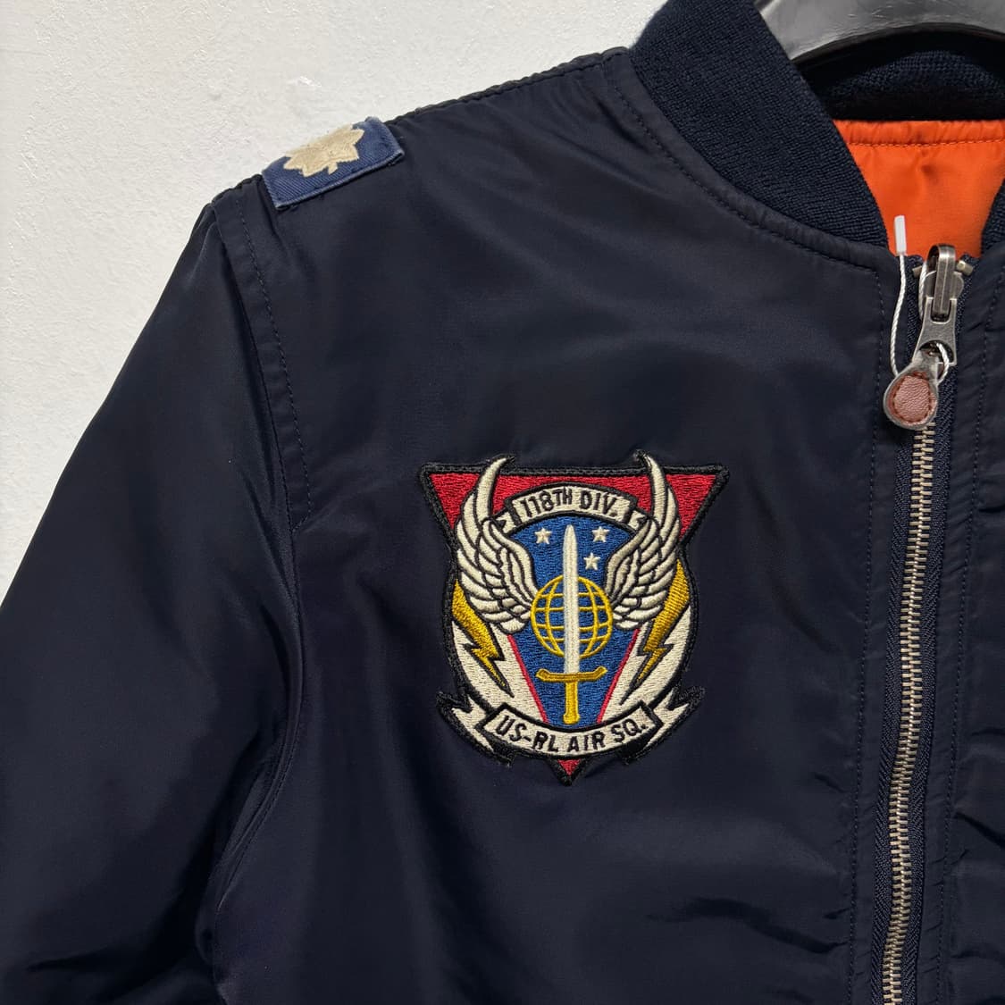 폴로 랄프로렌 리버서블 패치 MA-1 상품이미지4