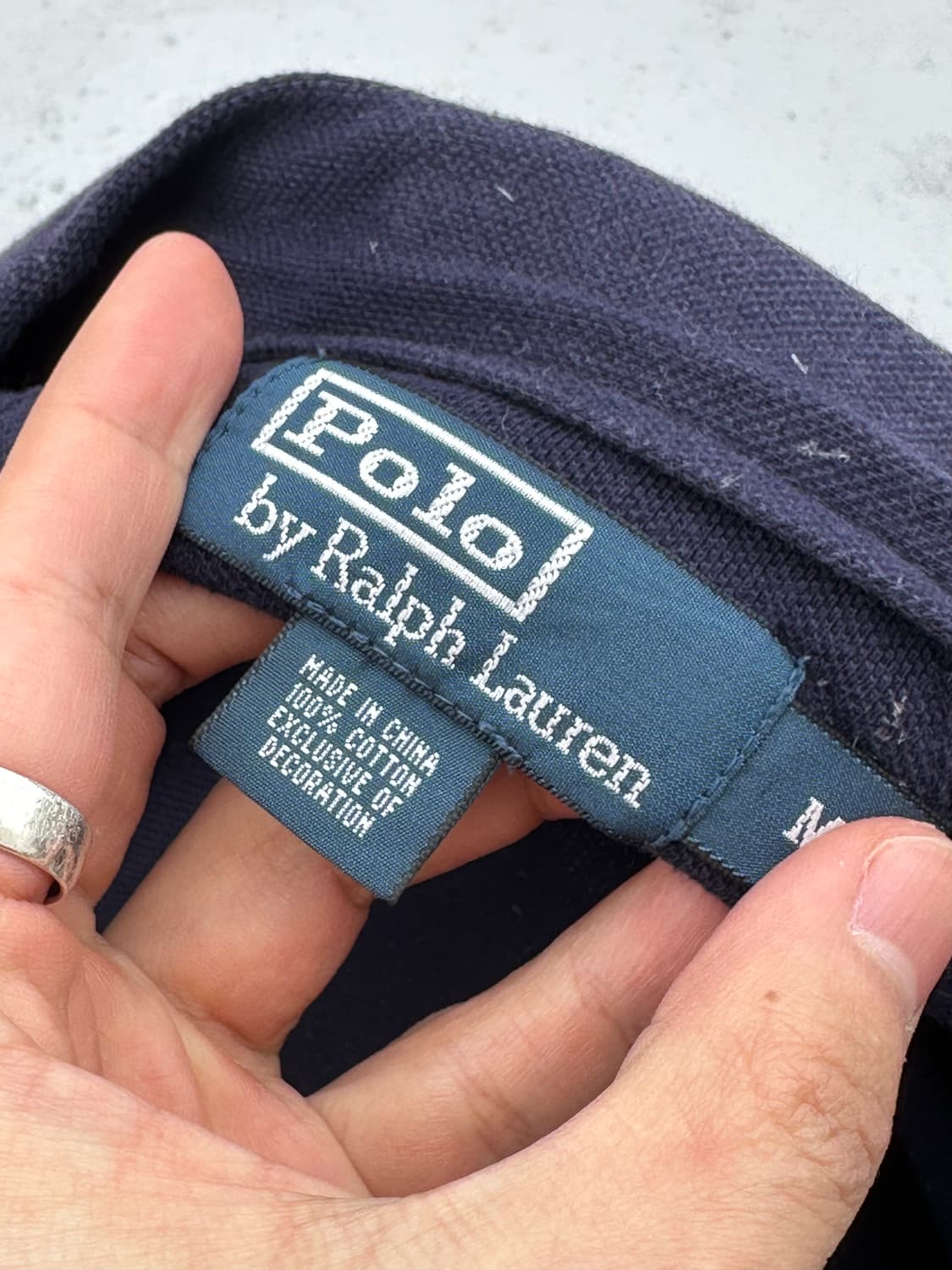 폴로 랄프로렌 네이비 가디건 M 상품이미지2