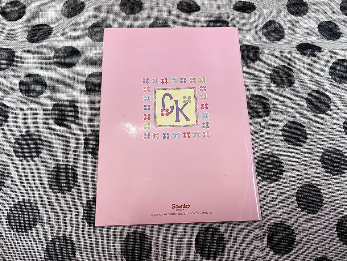 고전문구 빈티지 산리오 챠미키티 일기장 다이어리 공책 노트 편지지 메모지 상품이미지5