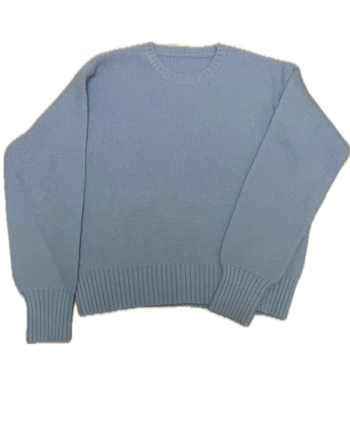 하늘색 소라색 니트 스웨터 상품이미지1