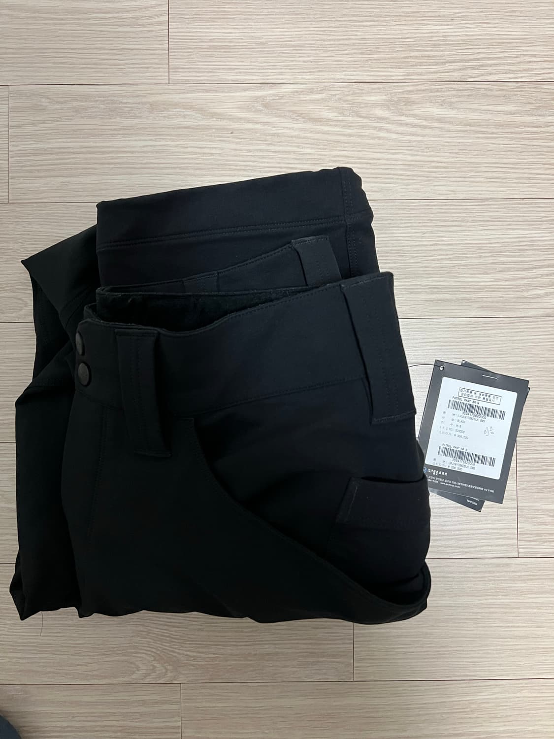 아크테릭스 리프 패트롤팬츠 AR 블랙 M사이즈 상품이미지9