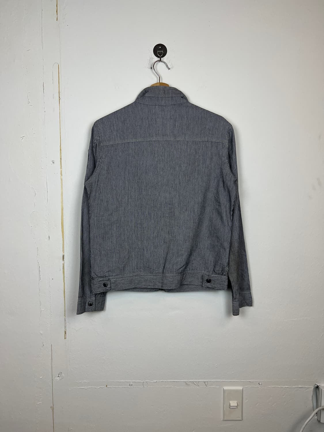 O183 EvenRiver 워크웨어 스트라이프 자켓 L 상품이미지2