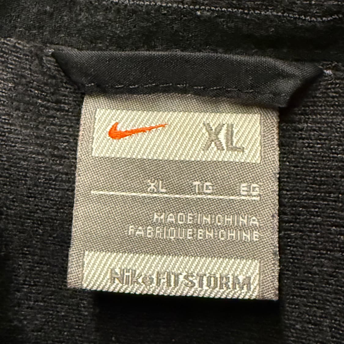 [정품/XL] 나이키 블랙 바람막이 자켓 b16 상품이미지5