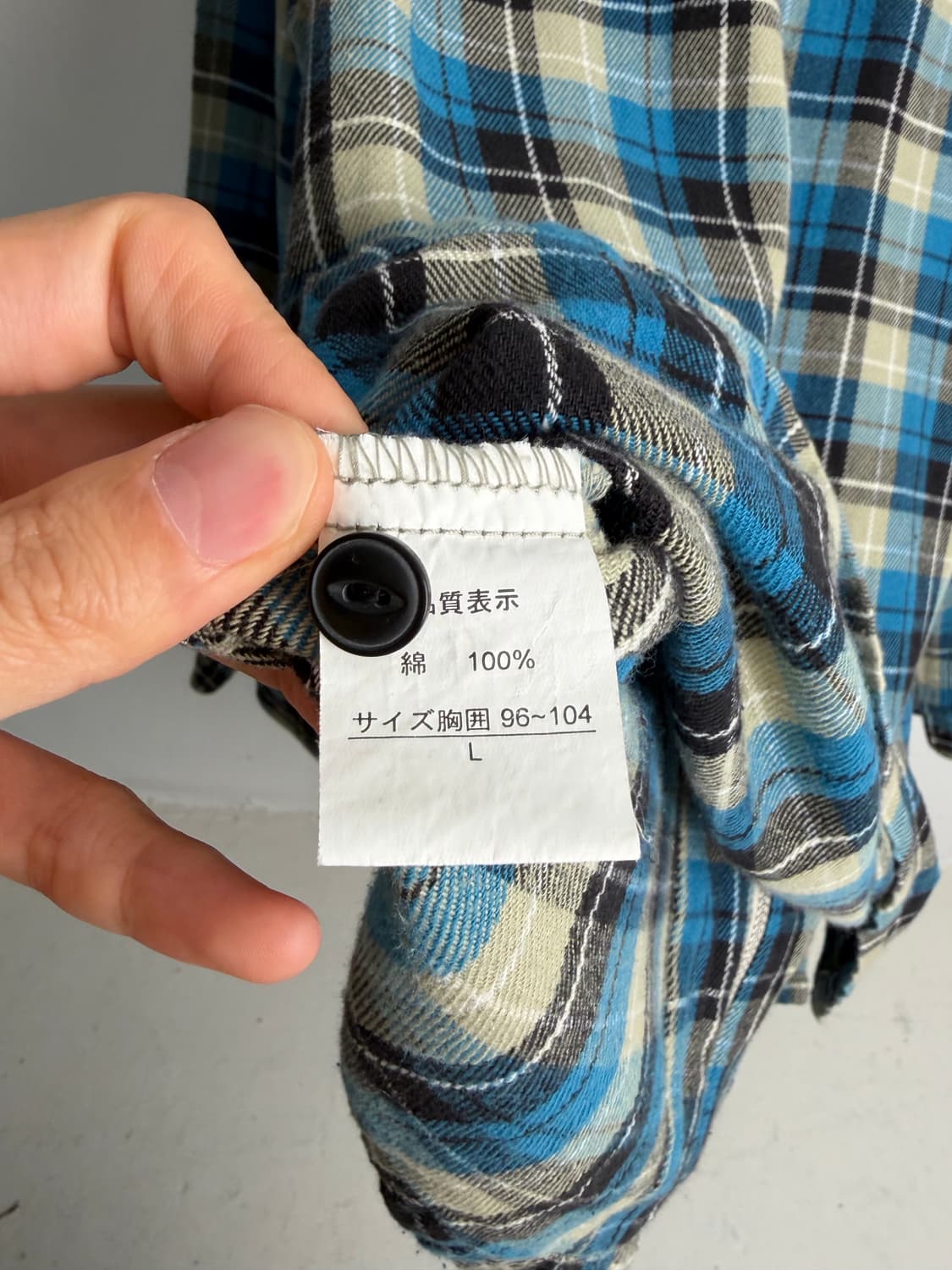 90s Lucky Store 플란넬 셔츠 자켓 상품이미지5