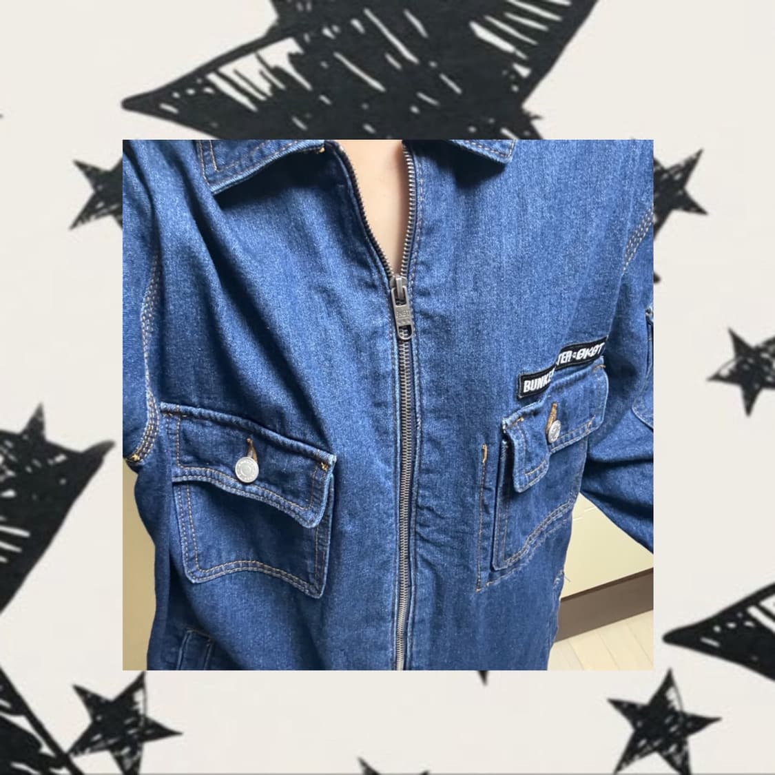 빈티지 스트릿 청자켓 상품이미지2