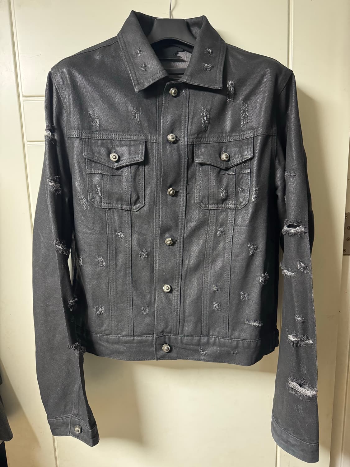 Coating 자켓 ( 코팅 데미지 자켓 ) 상품이미지1