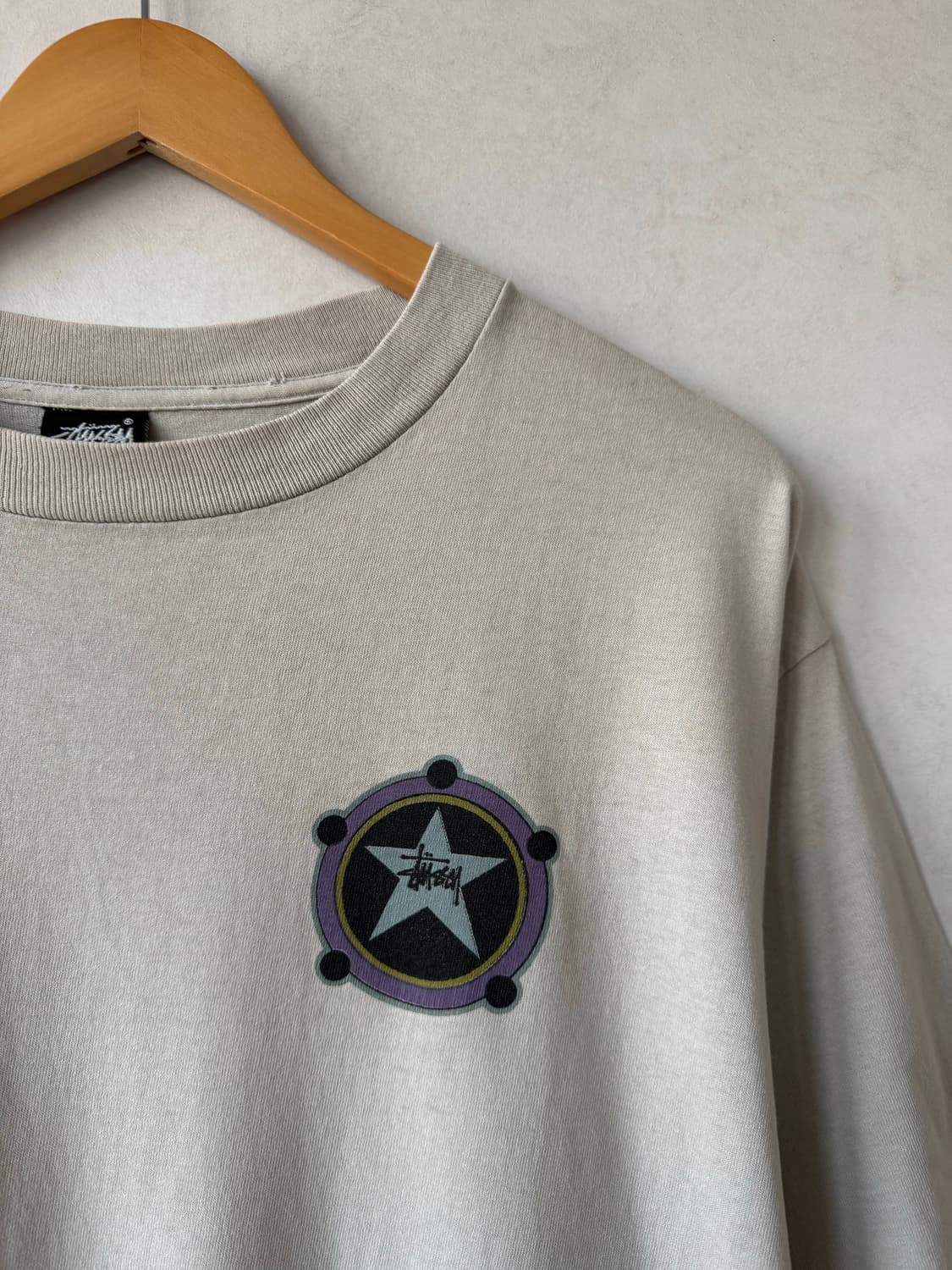 90s 스투시 스타 로고 티셔츠 상품이미지4