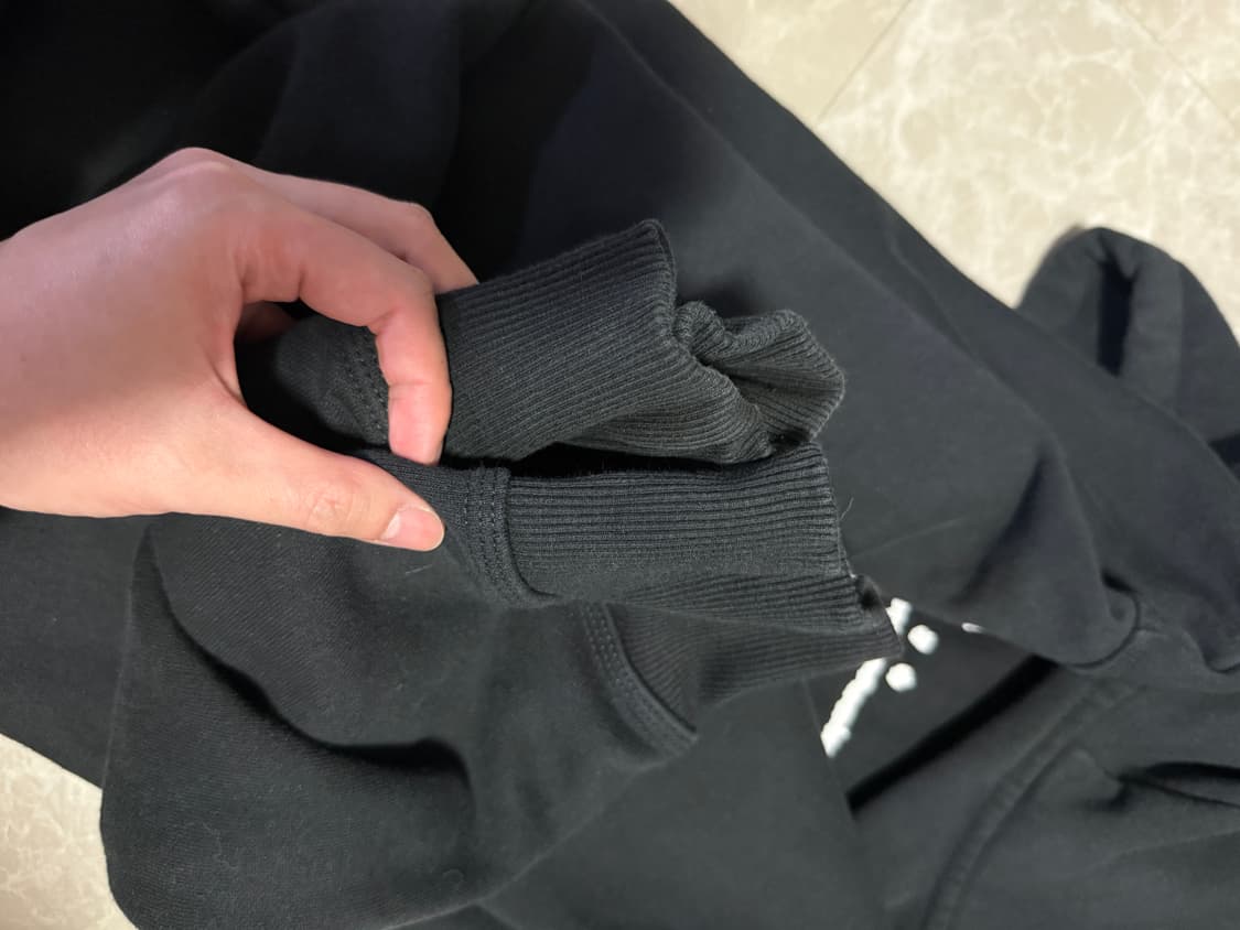 L사이즈 스투시 스탁 서울 후드집업 블랙 2023 상품이미지10