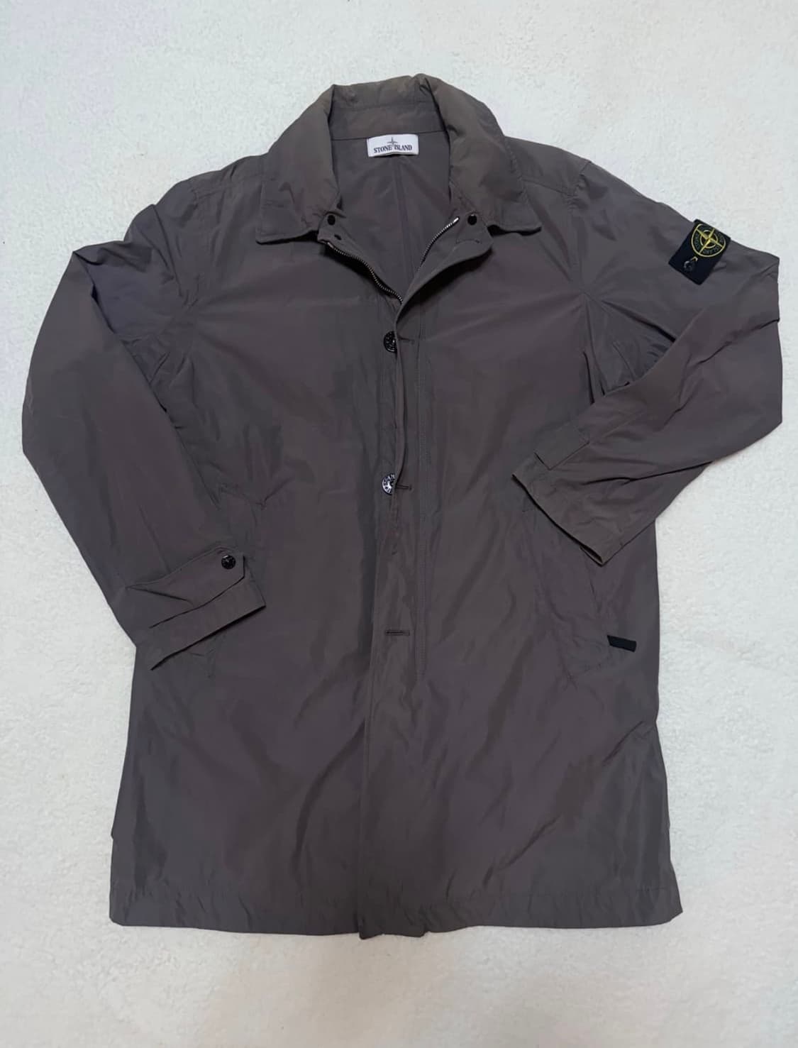 스톤아일랜드 마이크로랩스 트렌치코트 상품이미지1