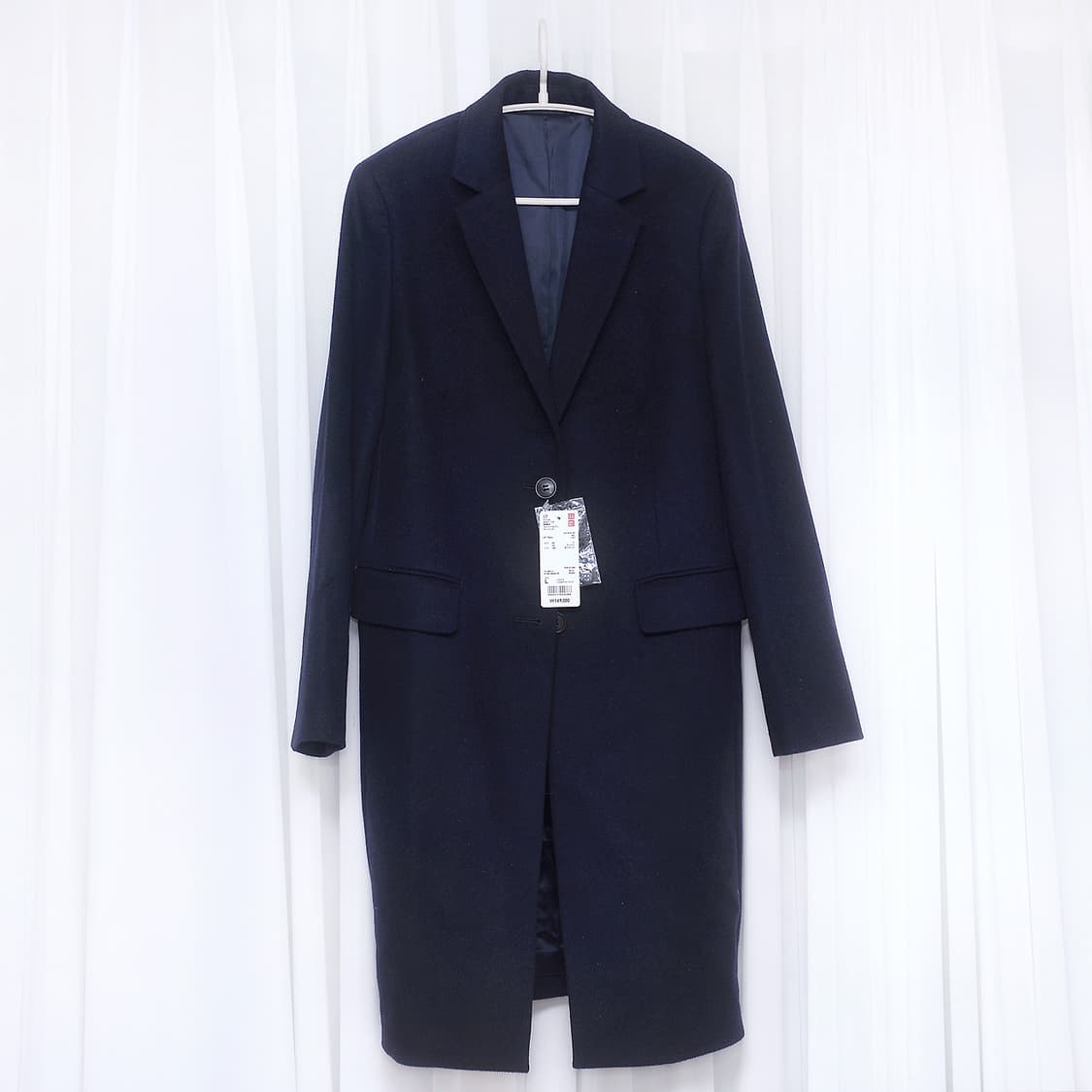 미착용) 유니클로 캐시미어 클래식 체스터 코트 자켓 (L / 90-95) 상품이미지1