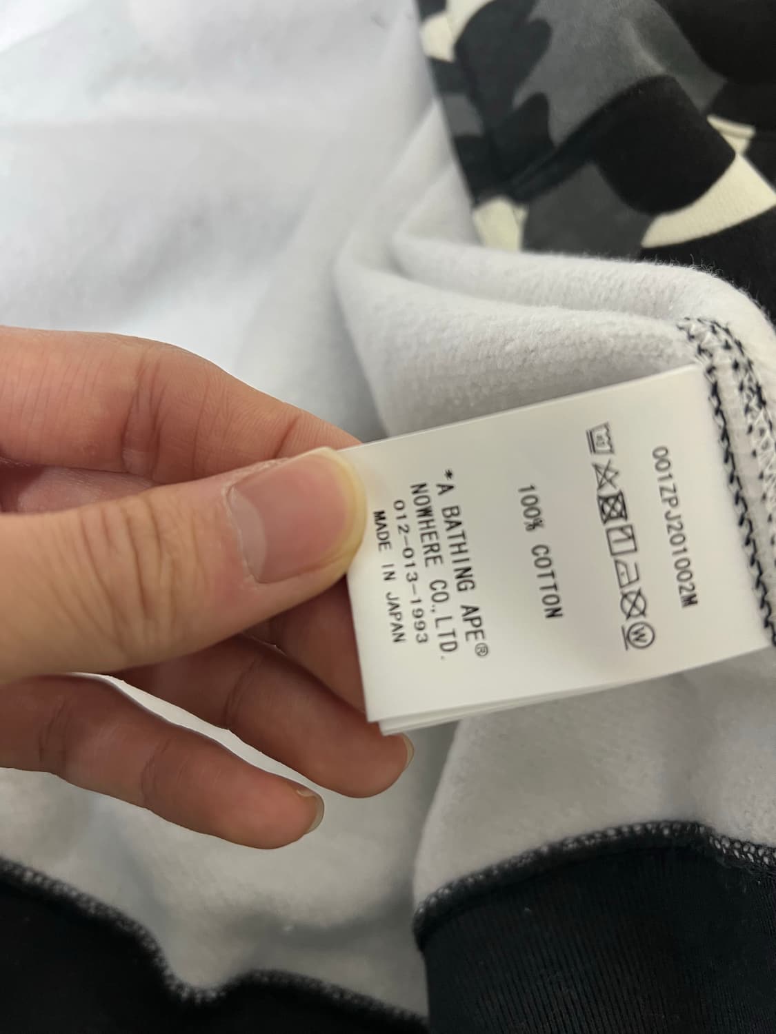 베이프 시티카모 후드집업 / L 상품이미지7