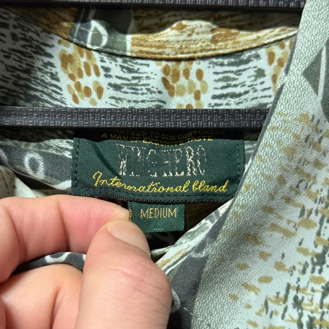 VTG 빈티지 뮤트톤 에스닉 풀패턴 원 포켓 긴팔 셔츠 상품이미지5