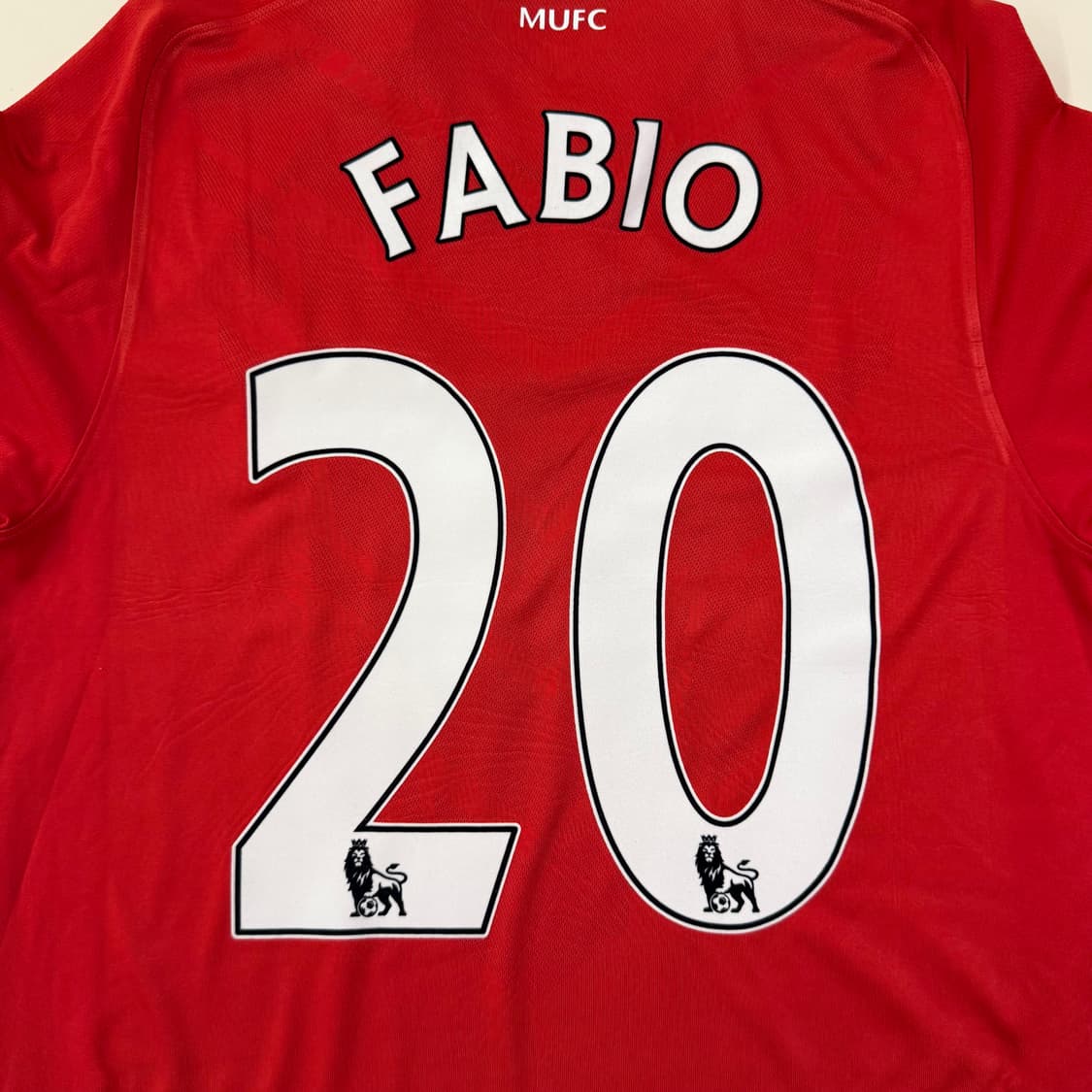 10-11 맨유 홈 파비우 다 실바 유니폼 상품이미지2
