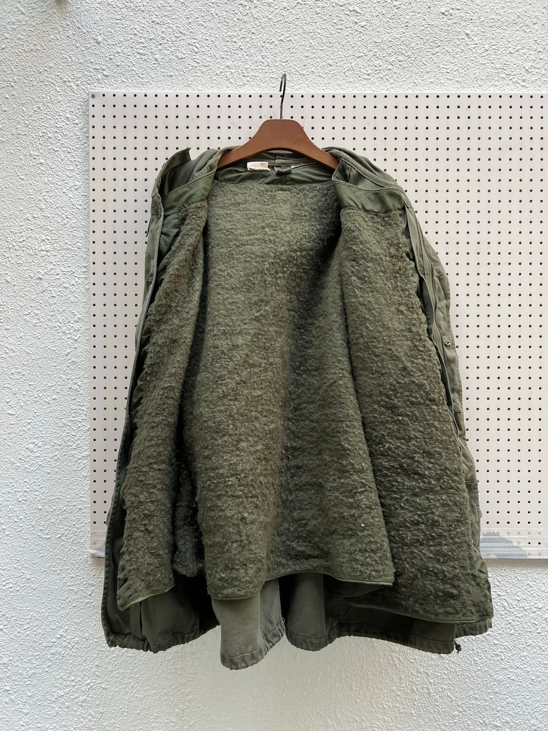 70s FRENCH ARMY M-64 MILITARY 개파카 모즈파카 상품이미지10