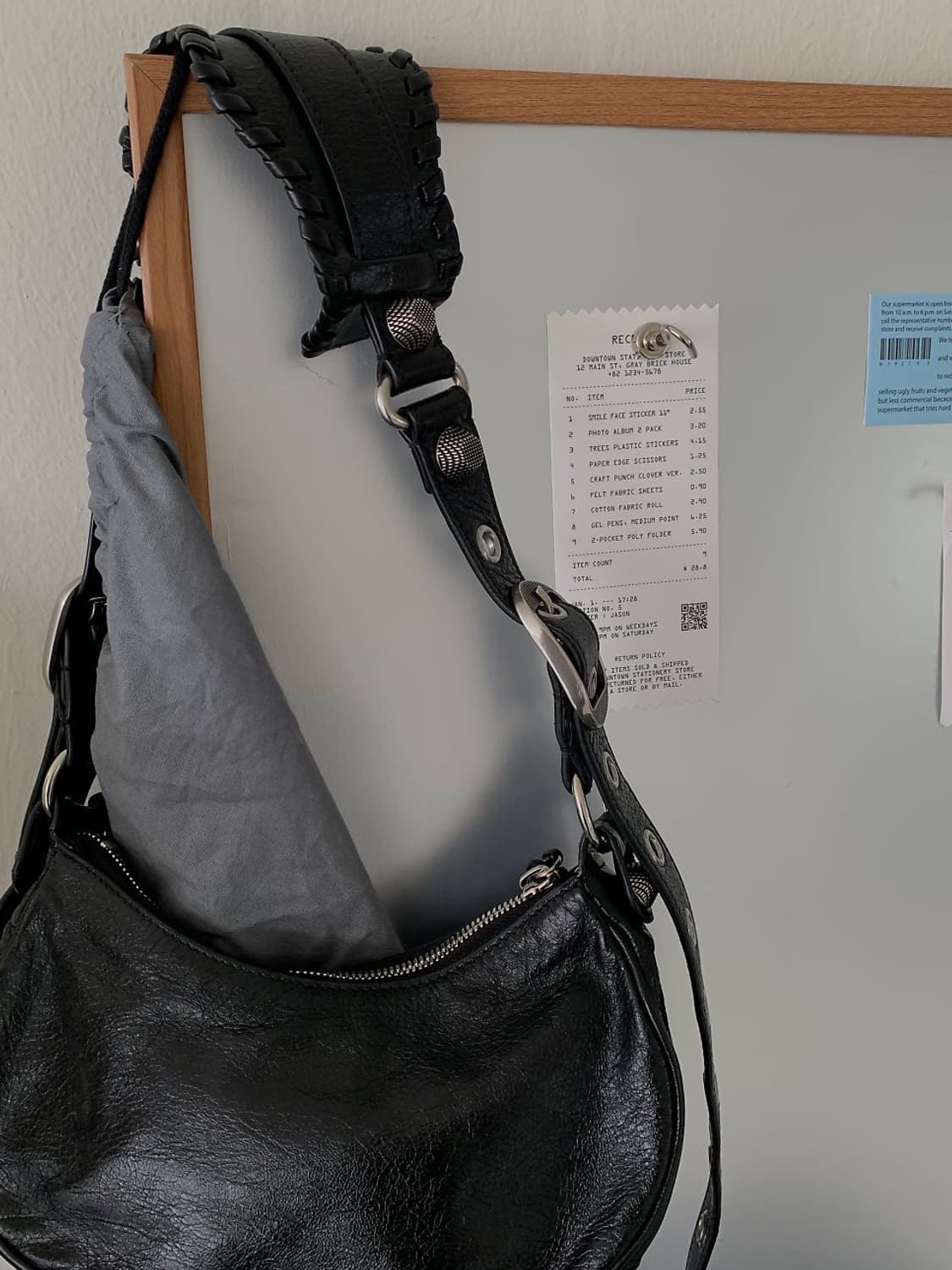 발렌시아가 르카골 블랙 xs 상품이미지4