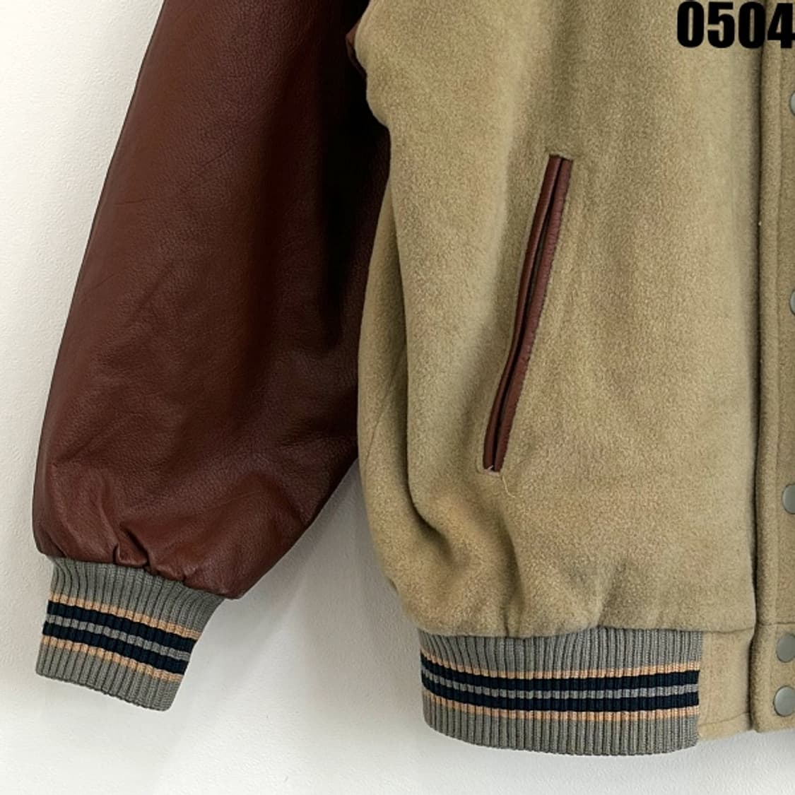 Lee 울 레더 바시티 자켓 95 0605 상품이미지3