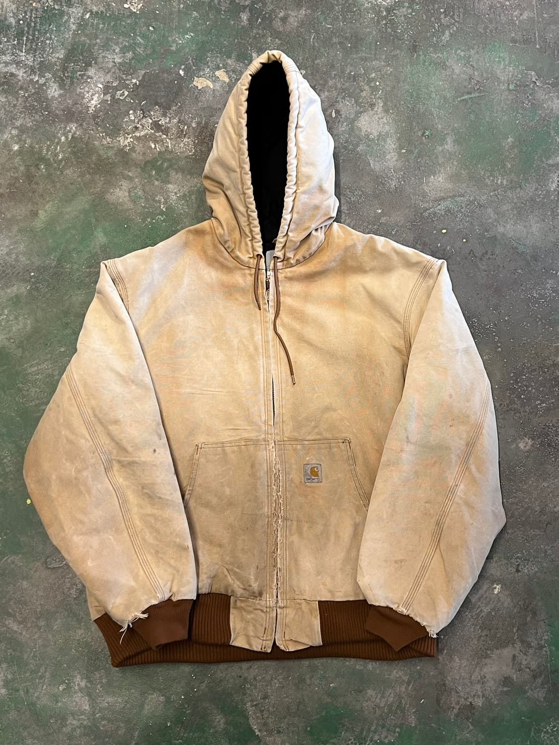 [XL] 칼하트 덕 액티브 자켓 J140 BRN 빈티지 워크자켓 후드집업 상품이미지1