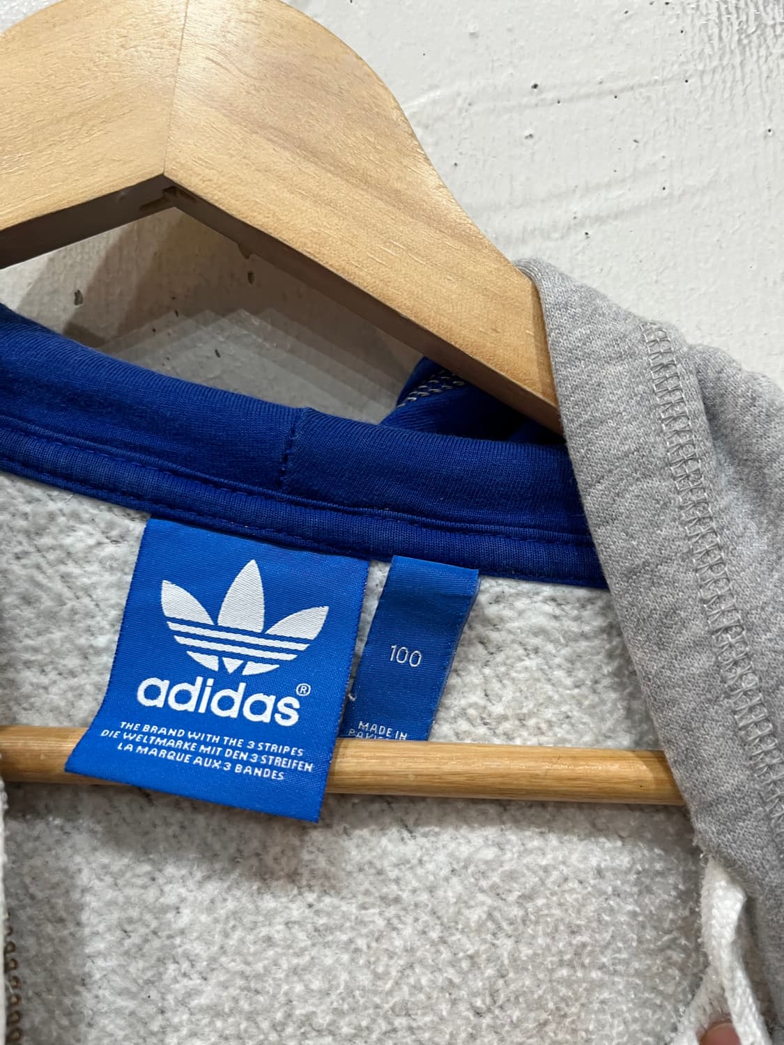 아디다스 파이어버드 기모 후드집업  상품이미지6