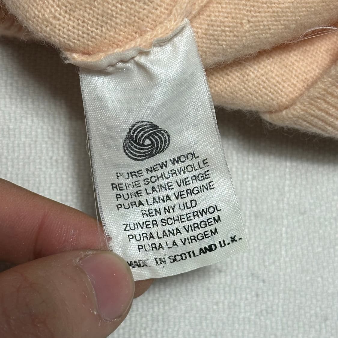 40 버버리 여성용 울 라운드넥 가디건 상품이미지5