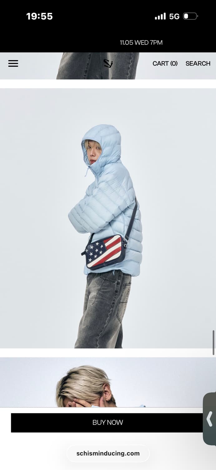 스키즘인듀싱 경량패딩 상품이미지3