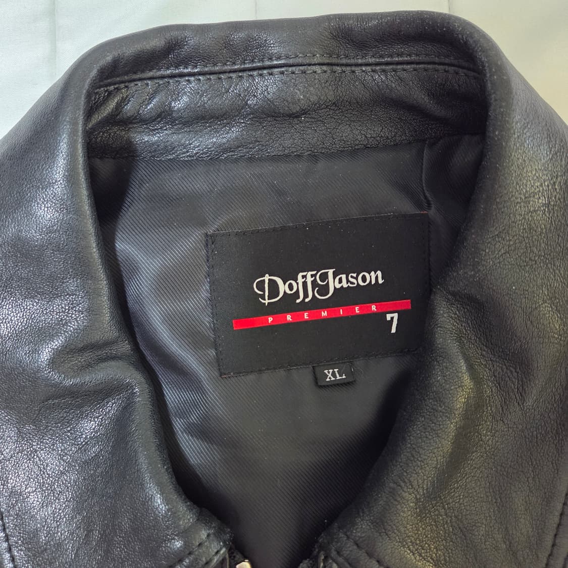 [XL]도프제이슨 프리미엄 램스킨 베지터블 싱글자켓 초판(람포지퍼버전) 상품이미지3