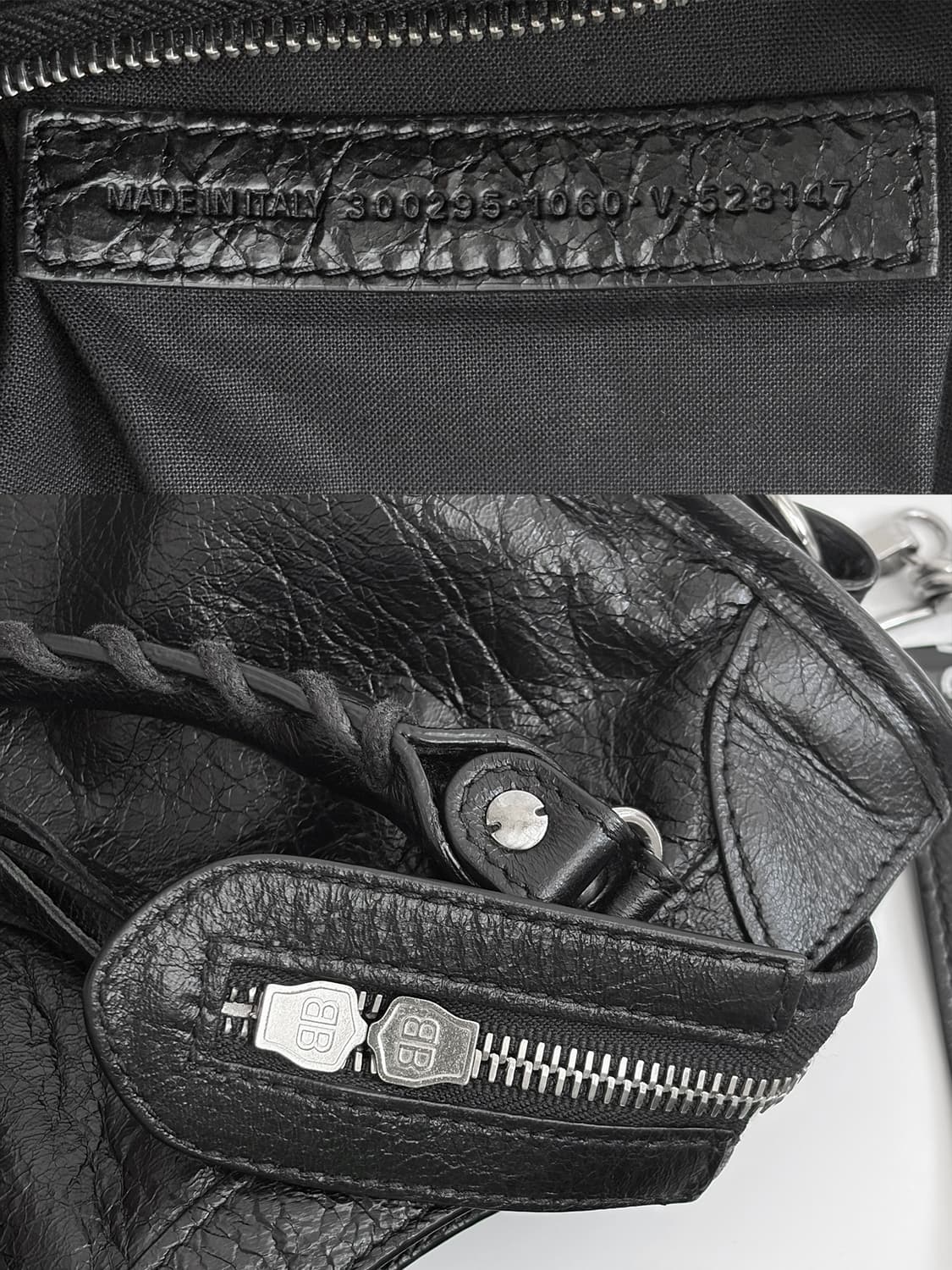 발렌시아가 시티백 로고 미니 판매합니다. 상품이미지7