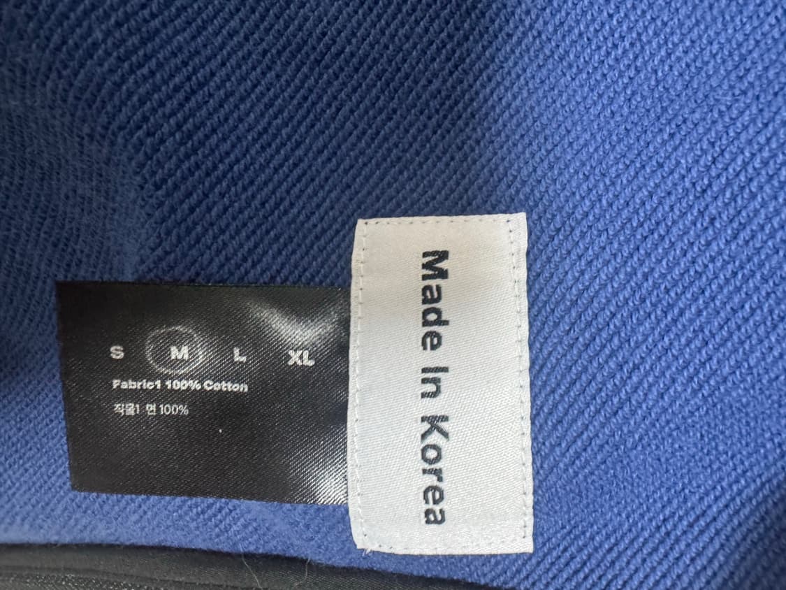 [M] fff포스탈서비스 커브드 집업 후드 퍼플 상품이미지4