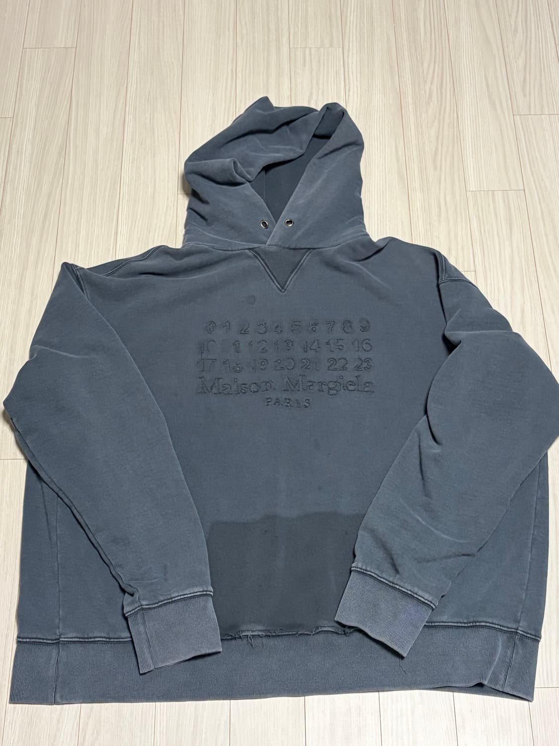 메종 마르지엘라 넘버링 후드티 M 상품이미지1