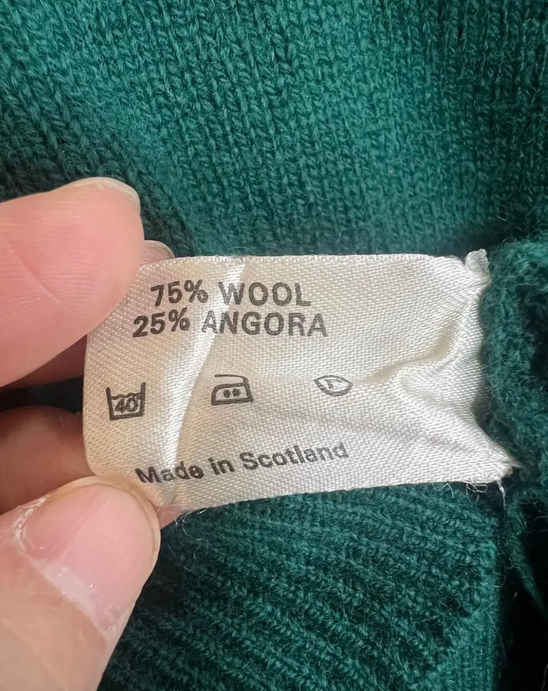 맥그란트 스코틀랜드 남성 앙고라울니트스웨터 L 상품이미지6