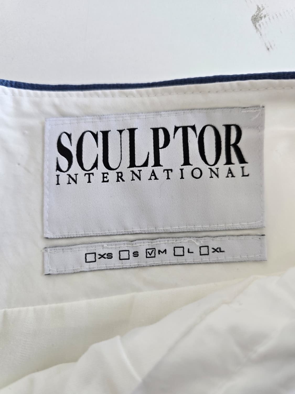 스컬프터 Shirring Lowrise 미디 스커트 화이트 M (장원영착 상품이미지3