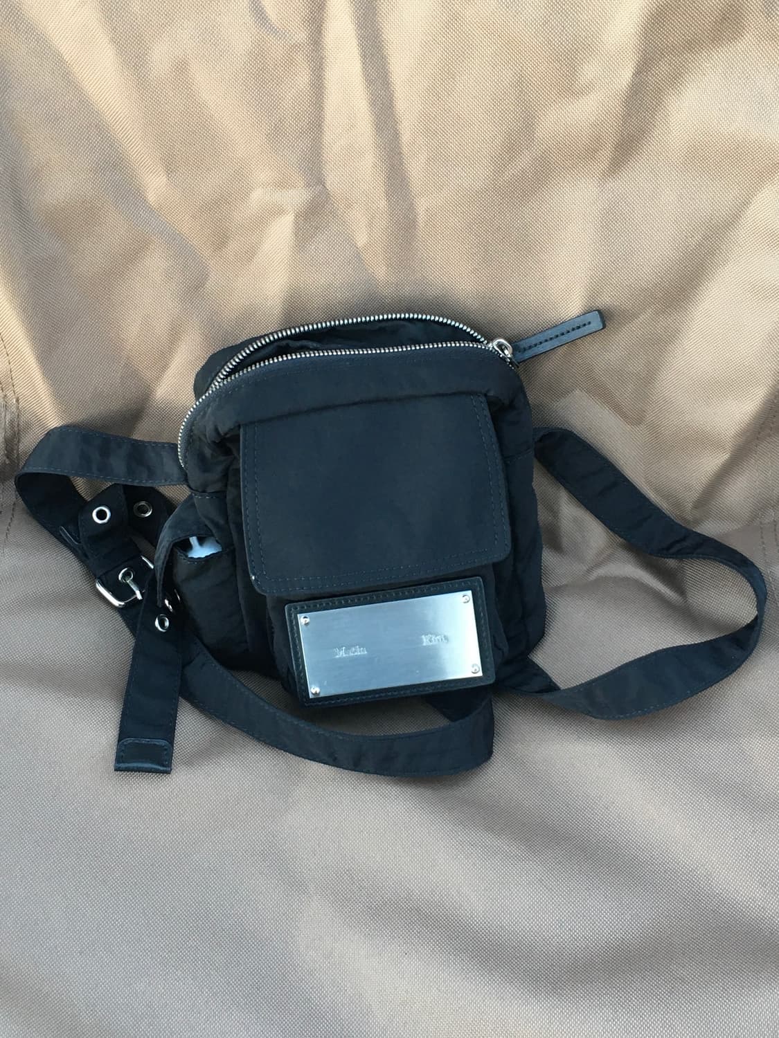 Matin kim 마뗑킴 카고 크로스 미니 백 블랙 상품이미지1